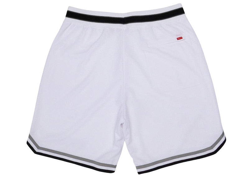 Supreme Faux Croc Basketball Short White