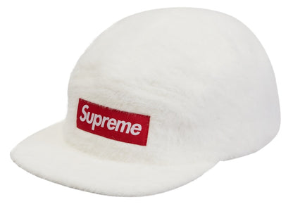 Supreme Faux Fur Camp Cap White