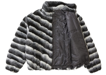 Supreme Faux Fur Jacket Black