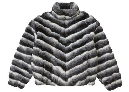 Supreme Faux Fur Jacket Black