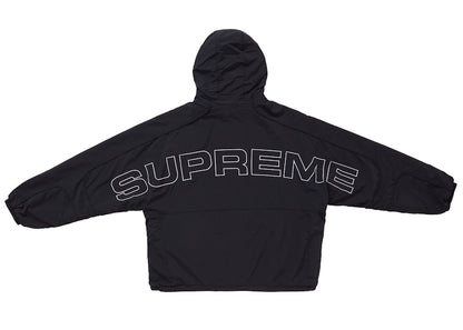 Supreme Faux Fur Reversible Hooded Track Jacket Black