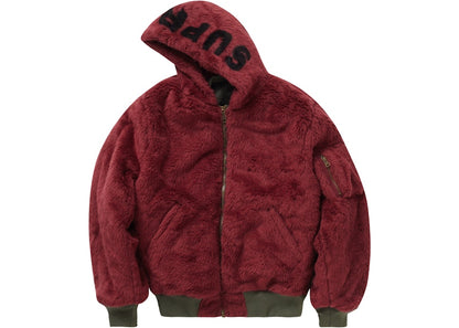Supreme Faux Fur Reversible MA-1 Olive
