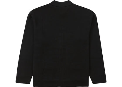 Supreme Faux Fur Zip Up Cardigan Black