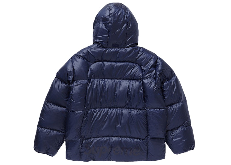 Supreme Featherweight Down Puffer Jacket Navy