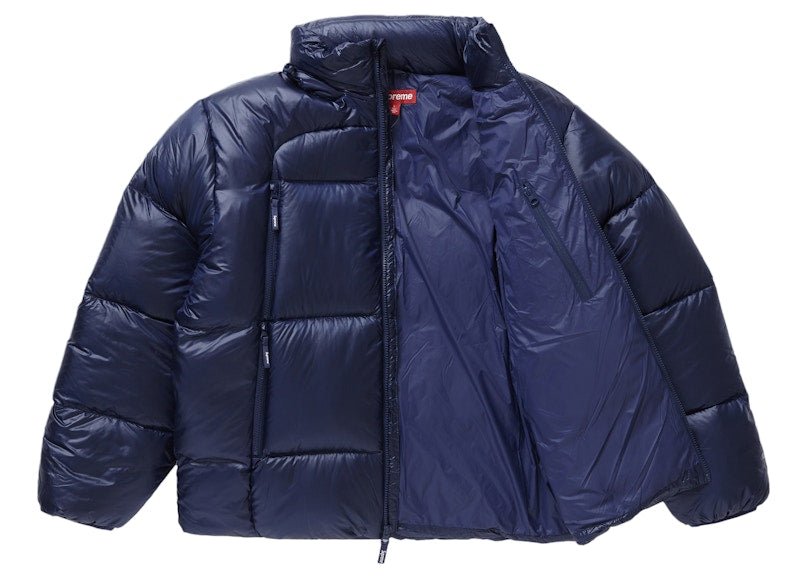Supreme Featherweight Down Puffer Jacket Navy