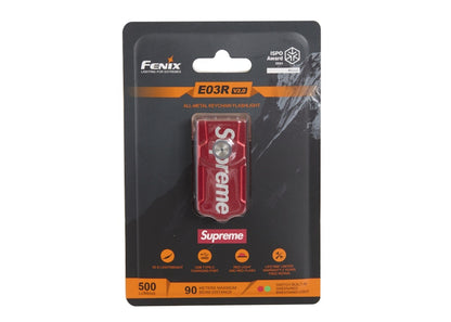 Supreme Fenix E03R Flashlight Keychain Red