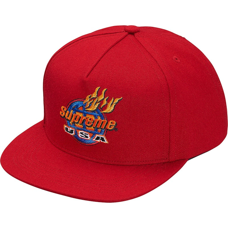 Supreme Fire 5-Panel Red
