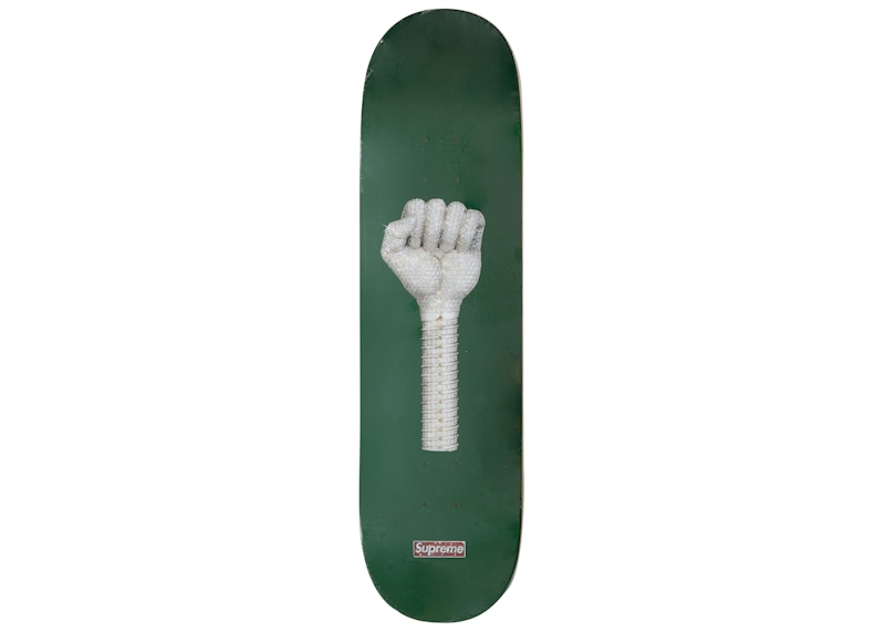 Supreme Fist Skateboard Deck Green