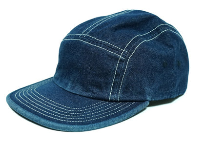 Supreme Fitted Rear Patch Camp Cap Denim