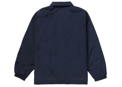 Supreme Five Boroughs Coaches Jacket Navy