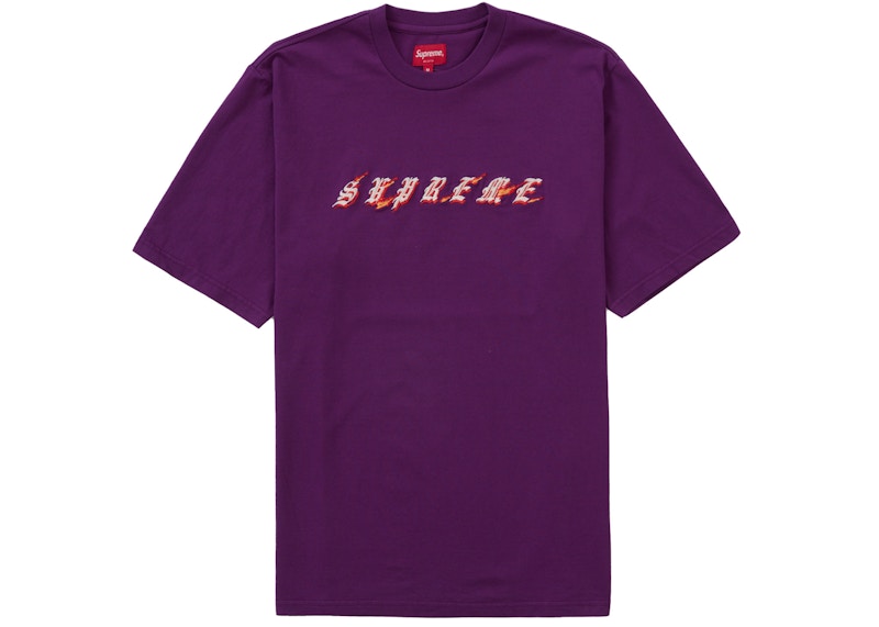 Supreme Flames S/S Top (SS22) Plum