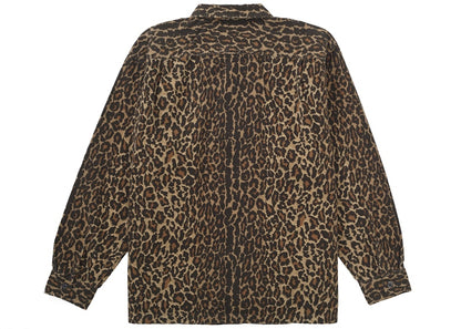 Supreme Flannel Pajama Shirt Leopard