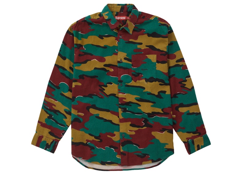 Supreme Flannel Shirt (FW23) Camo