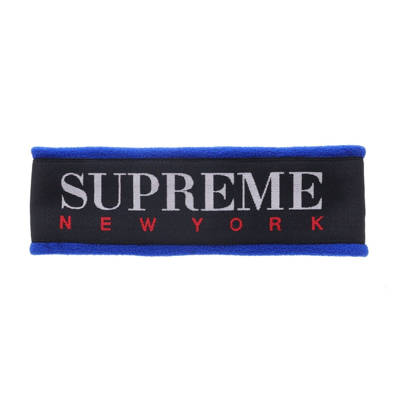 Supreme Fleece Headband Royal