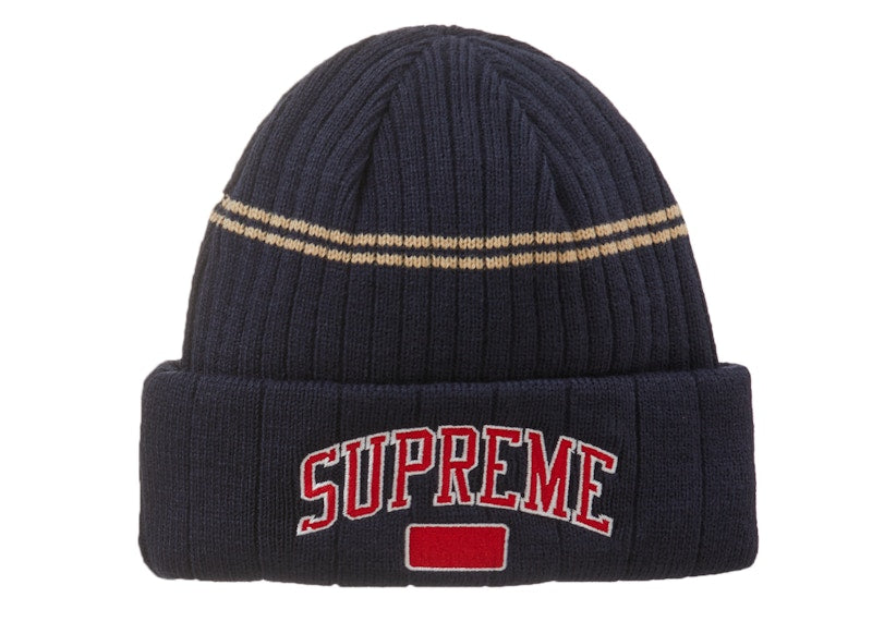 Supreme Fleece Lined Beanie Navy