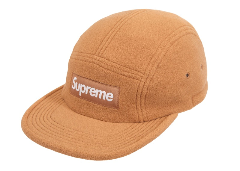 Supreme Fleece Pullcord Camp Cap Brown