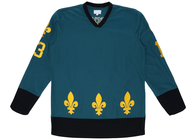 Supreme Fleur De Lis Hockey Jersey Teal