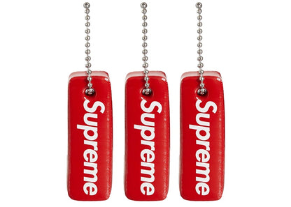 Supreme Floating Keychain (Set of 3) Red