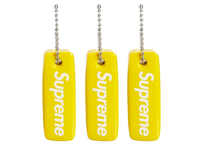 Supreme Floating Keychain (Set of 3) Yellow