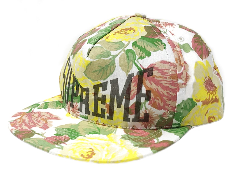 Supreme Floral 5-Panel White