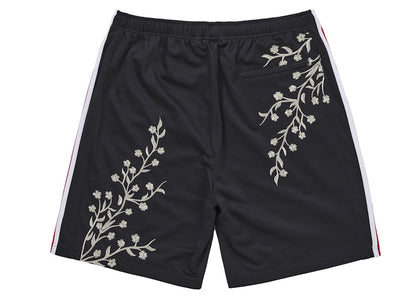 Supreme Floral Soccer Short Black