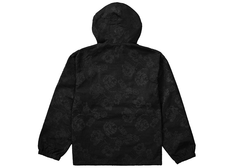 Supreme Floral Tapestry Anorak Black