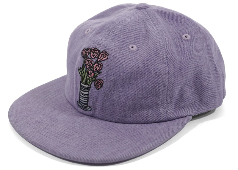 Supreme Flowers 6-Panel Light Purple
