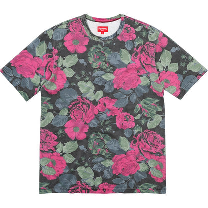 Supreme Flowers Tee Black