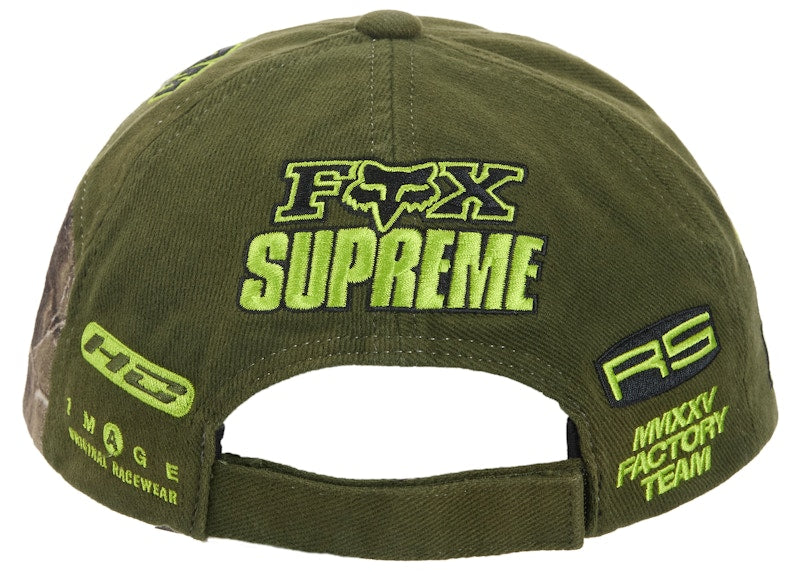 Supreme Fox Racing 6-Panel (FW25) Realtree Hardwoods Camo
