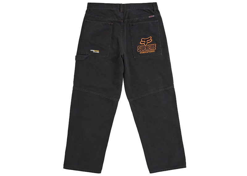 Supreme Fox Racing Cordura Baggy Jean Black