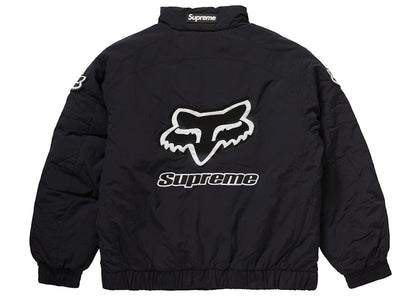 Supreme Fox Racing Puffy Jacket Black