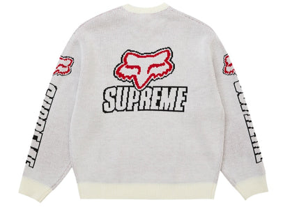 Supreme Fox Racing Sweater White