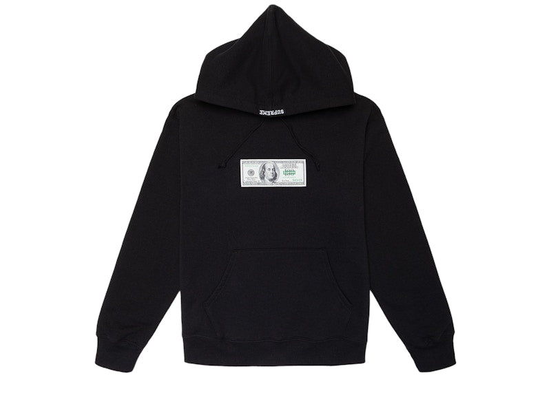 Supreme Franklin Hooded Sweatshirt Black