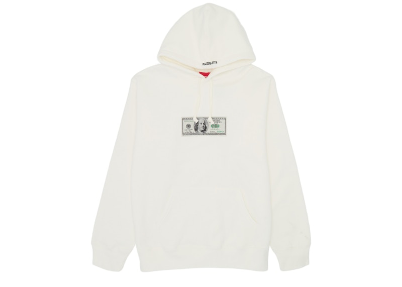 Supreme Franklin Hooded Sweatshirt White