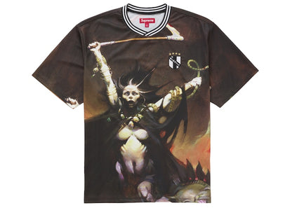 Supreme Frazetta Soccer Jersey Woman With Scythe
