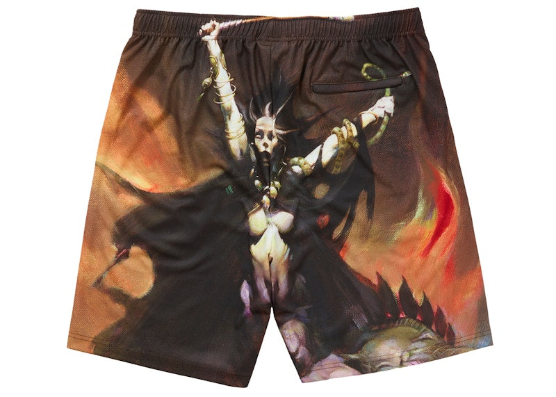 Supreme Frazetta Soccer Short Woman With Scythe