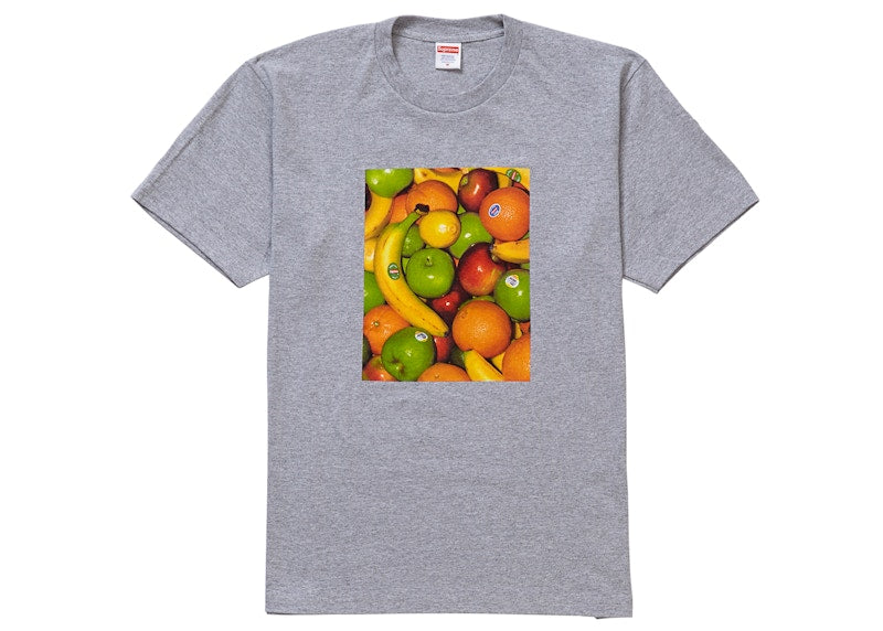 Supreme Fruit Tee Heather Grey