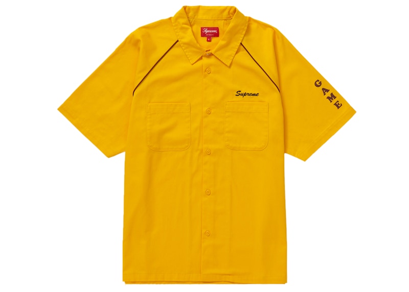 Supreme Fuck Everything S/S Work Shirt Yellow