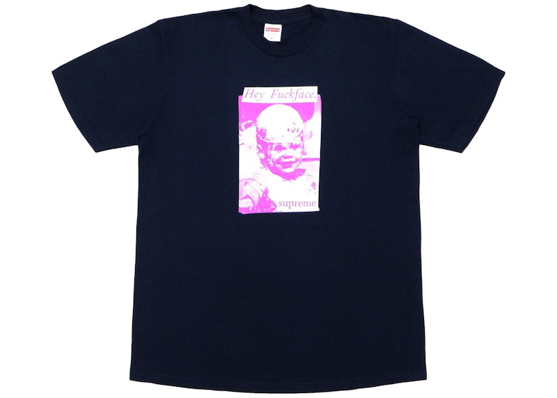 Supreme Fuck Face Tee Navy