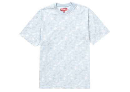 Supreme Fuck Intarsia S/S Top Light Blue