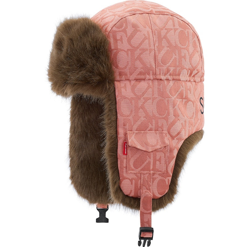 Supreme Fuck Jacquard Trooper Pink