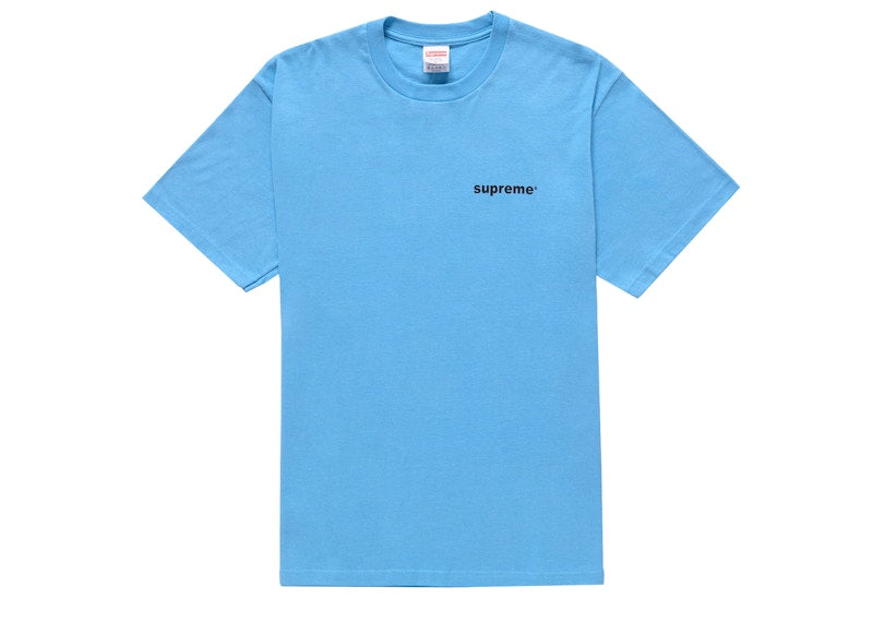 Supreme Fuck Money Tee Bright Blue