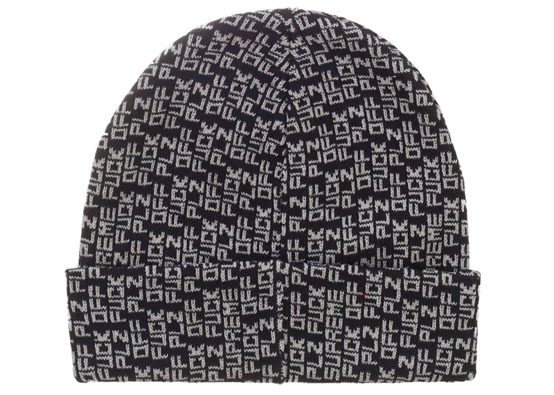 Supreme Fuck Off Beanie Black