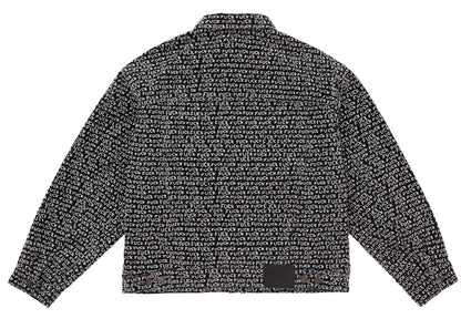 Supreme Fuck Stitch Denim Trucker Jacket Black