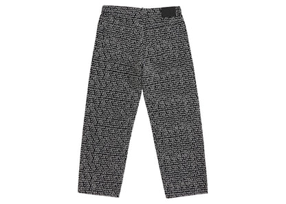 Supreme Fuck Stitch Loose Fit Jean Black