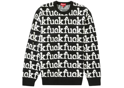 Supreme Fuck Sweater (SS22) Black