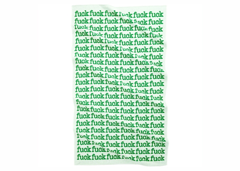 Supreme Fuck Towel White
