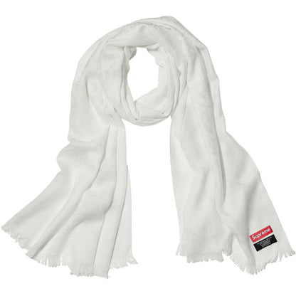 Supreme Fuck Wool Scarf White