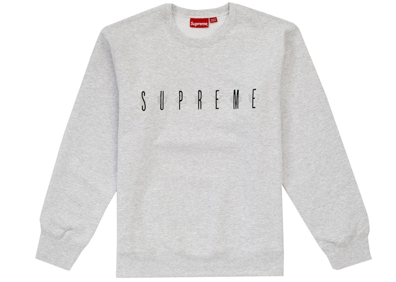 Supreme Fuck You Crewneck Ash Grey