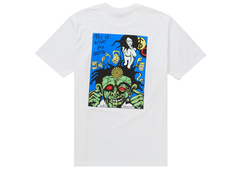 Supreme Fuckin Blowout Tee White